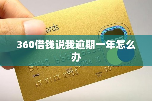 360借钱说我逾期一年怎么办 360借钱说我逾期一年怎么办