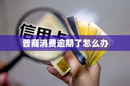 晋商消费逾期了怎么办