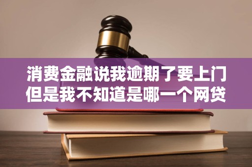消费金融说我逾期了要上门但是我不知道是哪一个网贷