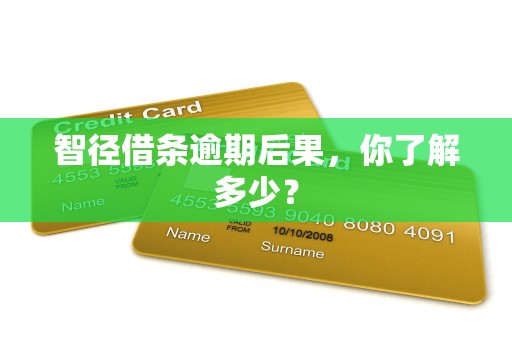 智径借条逾期后果,你了解多少? 智径借条逾期后果,你了解多少?