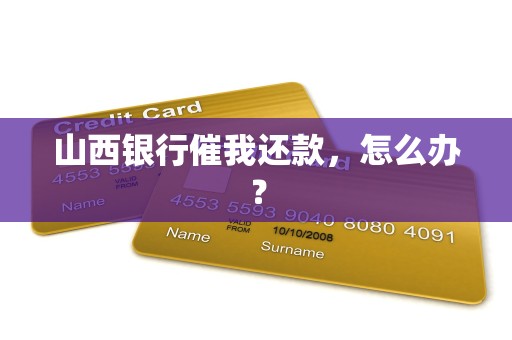 山西银行催我还款，怎么办？