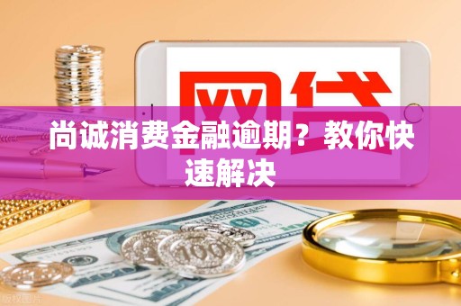 尚诚消费金融逾期？教你快速解决