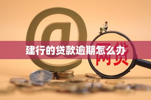 建行的贷款逾期怎么办