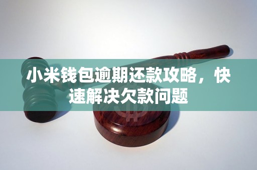 小米钱包逾期还款攻略，快速解决欠款问题