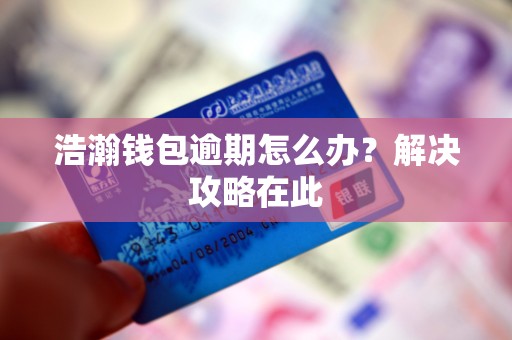 浩瀚钱包逾期怎么办？解决攻略在此