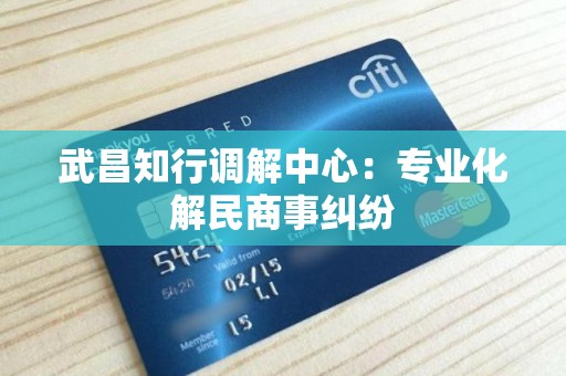 武昌知行调解中心:专业化解民商事纠纷 武昌知行调解中心:专业化解民商事纠纷