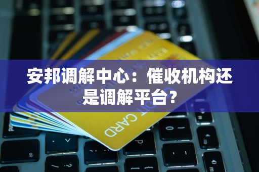 安邦调解中心：催收机构还是调解平台？