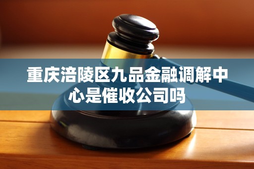 重庆涪陵区九品金融调解中心是催收公司吗
