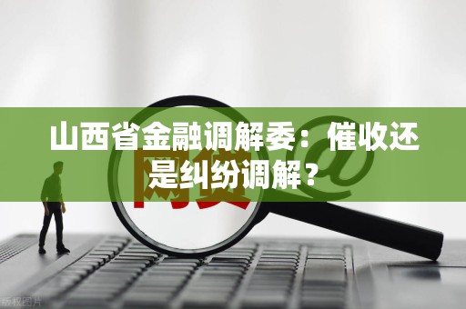 山西省金融调解委：催收还是纠纷调解？