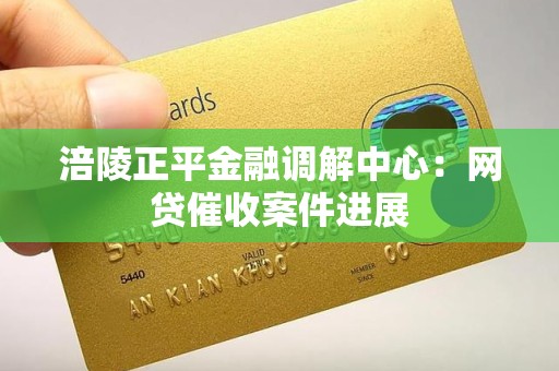 涪陵正平金融调解中心:网贷催收案件进展 涪陵正平金融调解中心:网贷催收案件进展