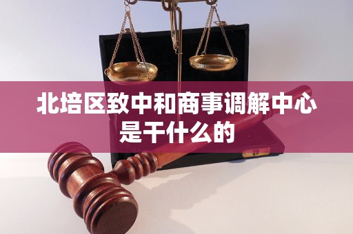 北培区致中和商事调解中心是干什么的
