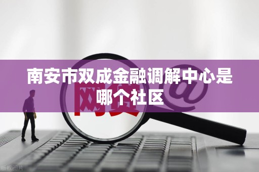 南安市双成金融调解中心是哪个社区