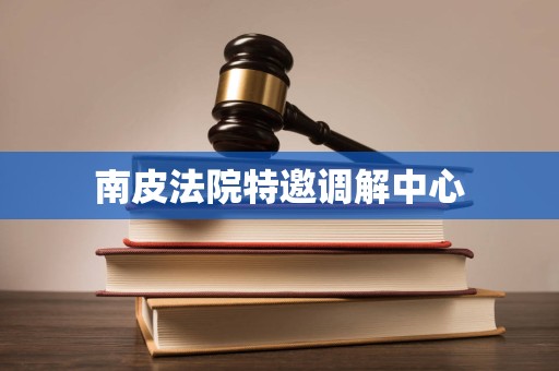 南皮法院特邀调解中心