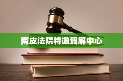 南皮法院特邀调解中心