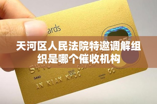 天河区人民法院特邀调解组织是哪个催收机构