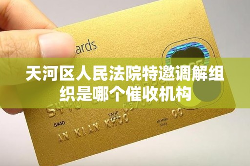 天河区人民法院特邀调解组织是哪个催收机构