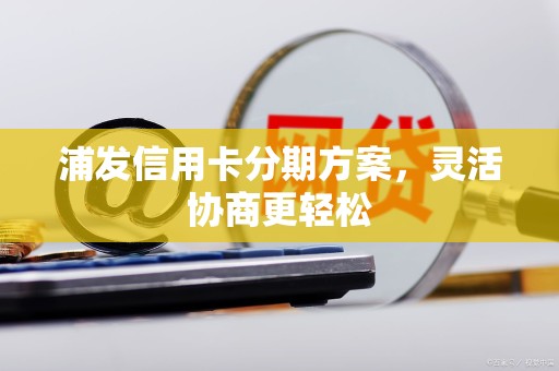 浦发信用卡分期方案,灵活协商更轻松 浦发信用卡分期方案,灵活协商更轻松