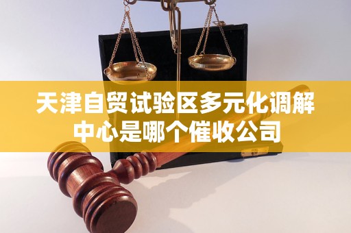 天津自贸试验区多元化调解中心是哪个催收公司