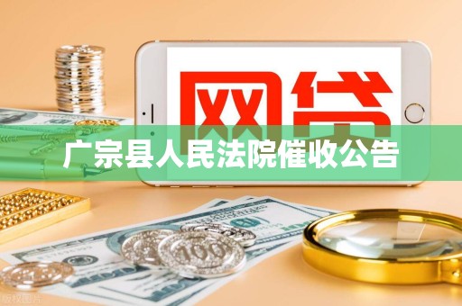 广宗县人民法院催收公告