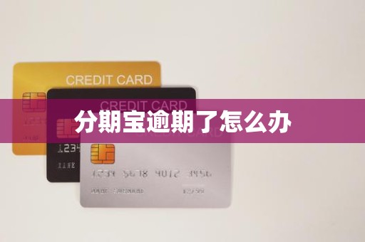 分期宝逾期了怎么办