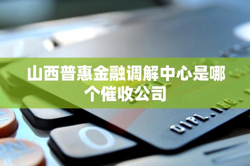 山西普惠金融调解中心是哪个催收公司