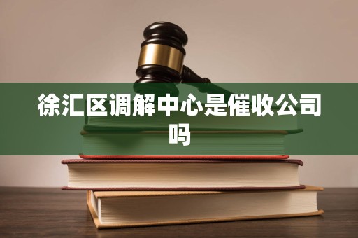 徐汇区调解中心是催收公司吗