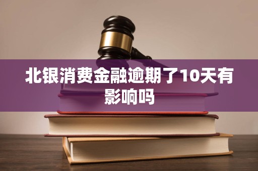 北银消费金融逾期了10天有影响吗