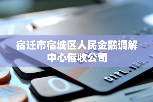 宿迁市宿城区人民金融调解中心催收公司