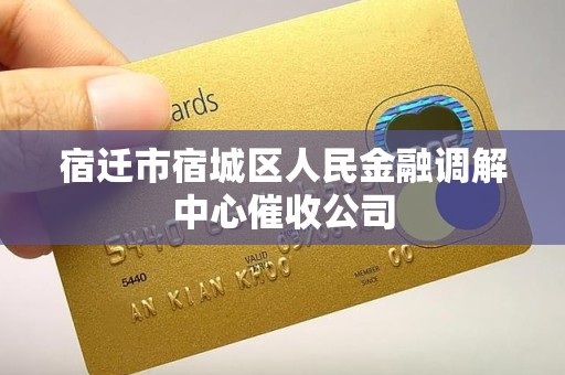 宿迁市宿城区人民金融调解中心催收公司
