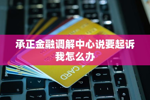 承正金融调解中心说要起诉我怎么办