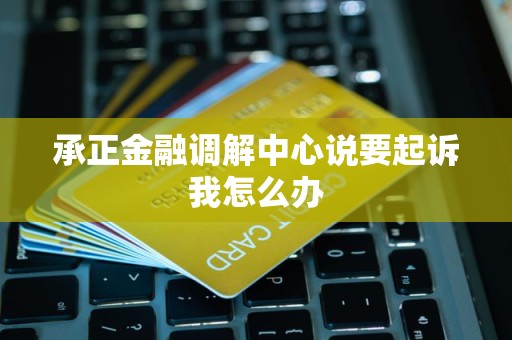承正金融调解中心说要起诉我怎么办