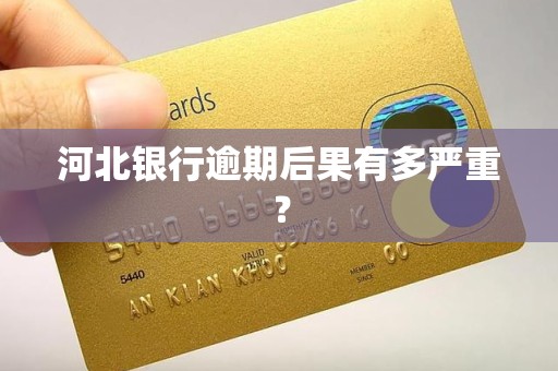河北银行逾期后果有多严重？