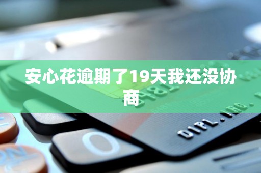 安心花逾期了19天我还没协商