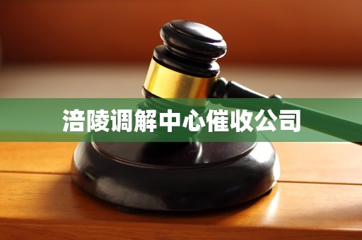涪陵调解中心催收公司
