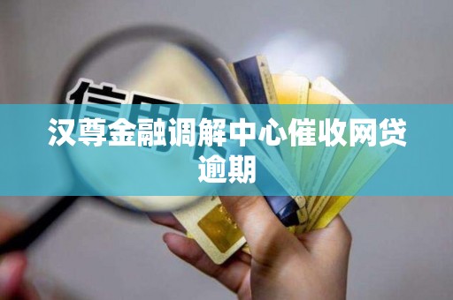 汉尊金融调解中心催收网贷逾期 汉尊金融调解中心催收网贷逾期