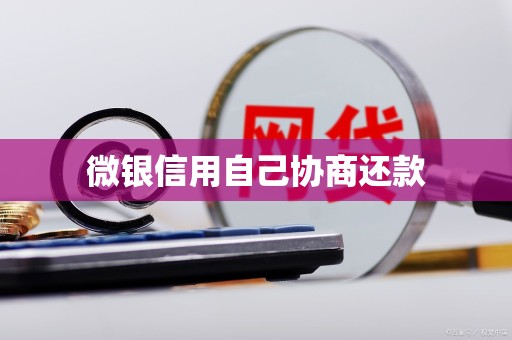微银信用自己协商还款