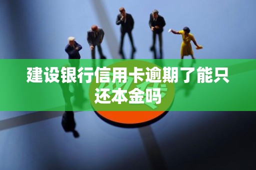 建设银行信用卡逾期了能只还本金吗