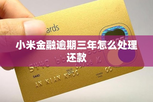 小米金融逾期三年怎么处理还款