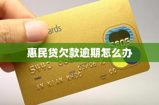 惠民贷欠款逾期怎么办 惠民贷欠款逾期怎么办