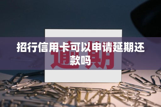 招行信用卡可以申请延期还款吗