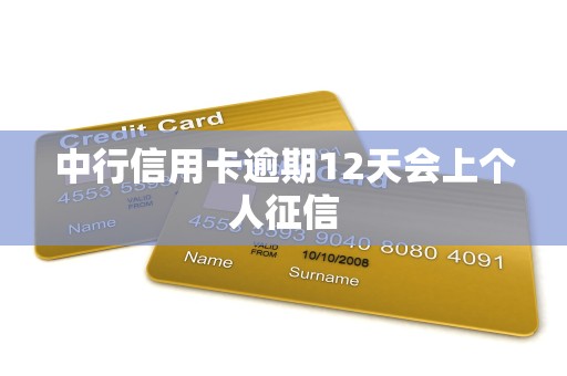 中行信用卡逾期12天会上个人征信