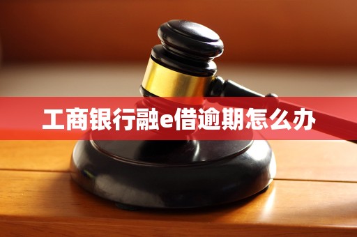 工商银行融e借逾期怎么办