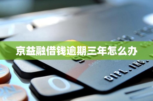 京益融借钱逾期三年怎么办