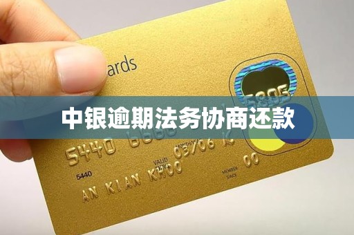 中银逾期法务协商还款