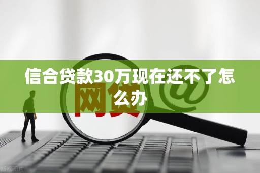 信合贷款30万现在还不了怎么办 信合贷款30万现在还不了怎么办