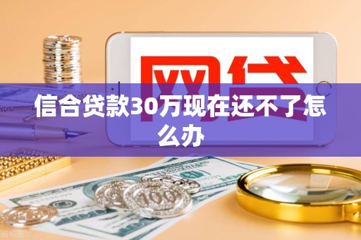 信合贷款30万现在还不了怎么办 信合贷款30万现在还不了怎么办