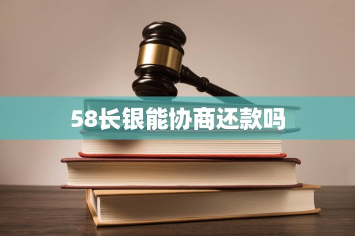 58长银能协商还款吗