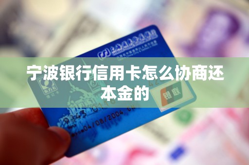 宁波银行信用卡怎么协商还本金的 宁波银行信用卡怎么协商还本金的