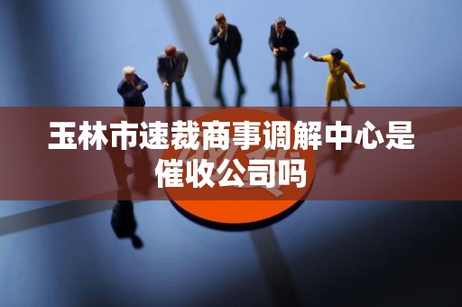 玉林市速裁商事调解中心是催收公司吗