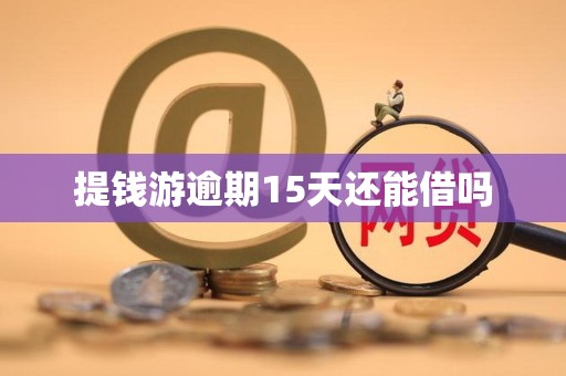 提钱游逾期15天还能借吗 提钱游逾期15天还能借吗